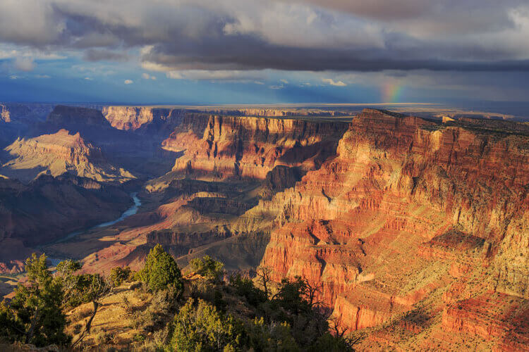 The South Rim of the Grand Canyon