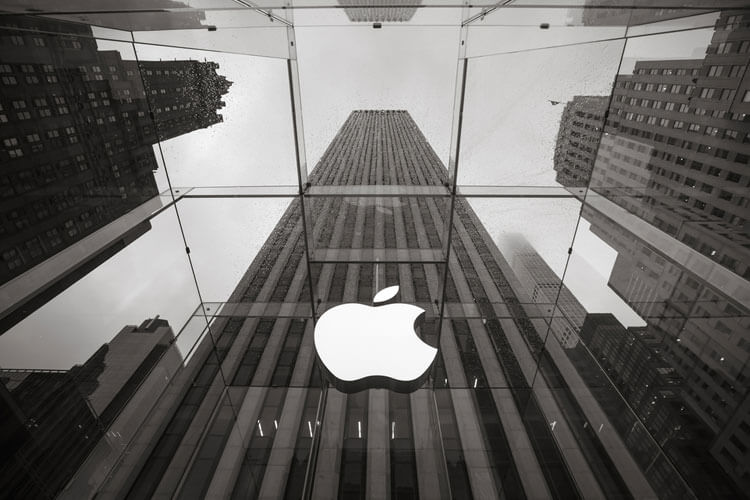 Apple Logo with Skyscraper