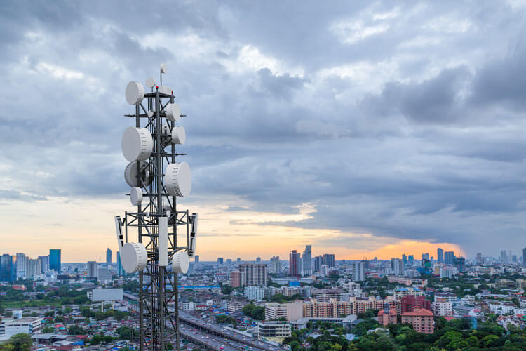 5G network tower