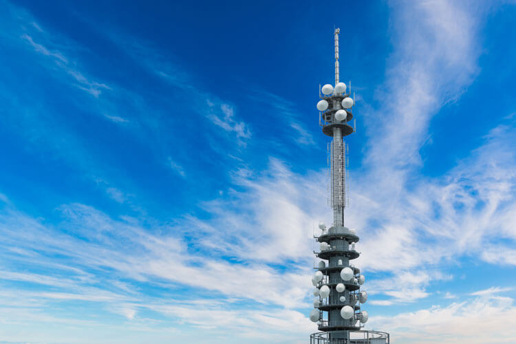 Fixed wireless 5G tower from DISH Wireless