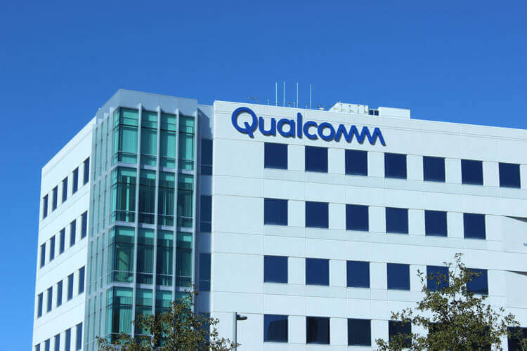 The outside of a Qualcomm building.