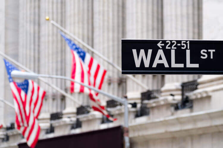 A photo of Wall Street